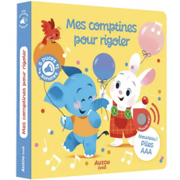 Livre musical - Mes comptines pour rigoler