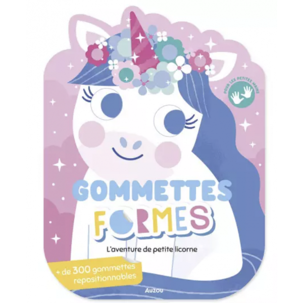 L'aventure de petite licorne - Gommettes formes