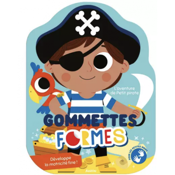 L'aventure de petit pirate - Gommettes formes