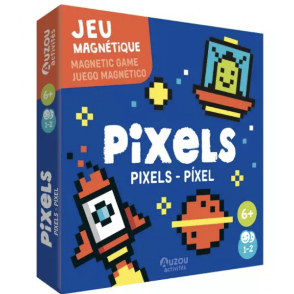 Jeu magnétique -Pixels