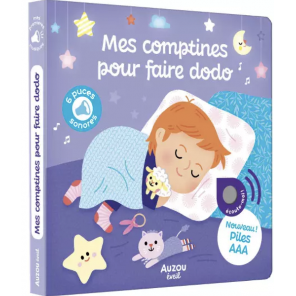 Livre musical - Mes comptines pour faire dodo
