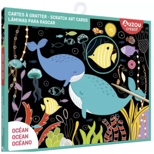 Ma pochette d’artiste - Cartes à gratter - Ocean