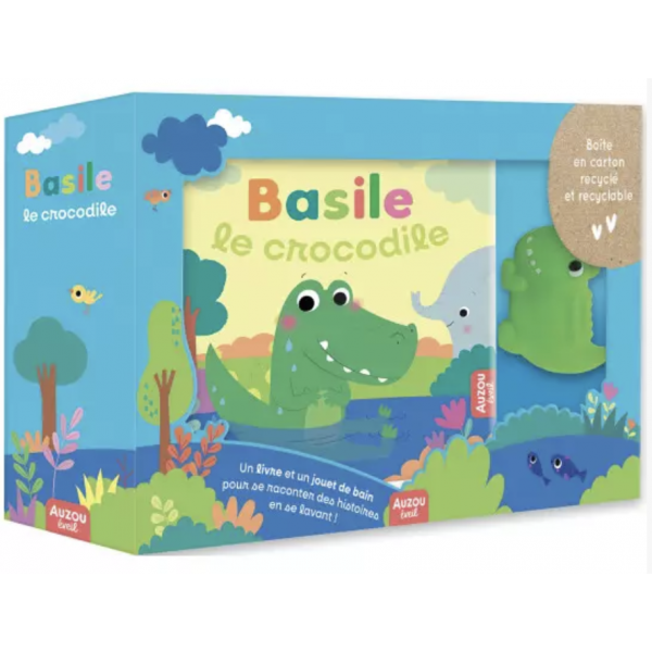 Coffret de bain - Basile le crocodile
