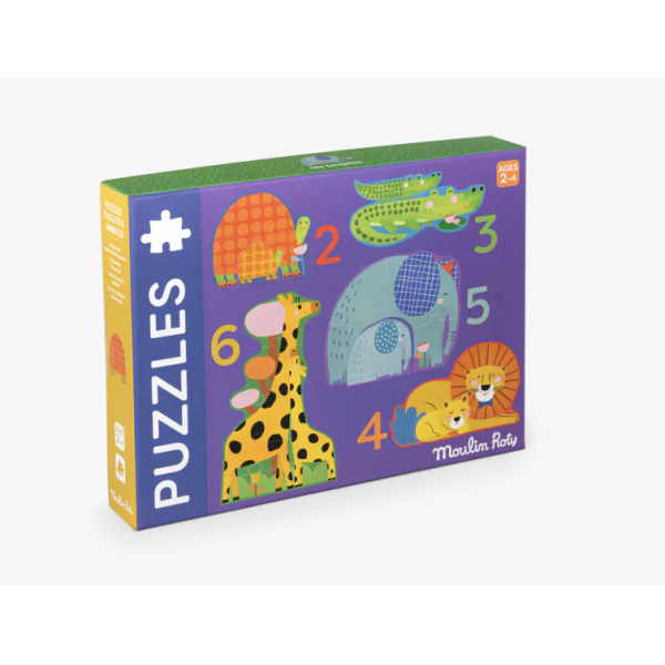 Puzzles évolutifs animaux - Les Toupitis