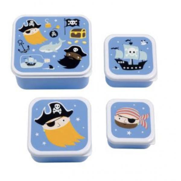 Boîte à goûter - snack box - Pirates