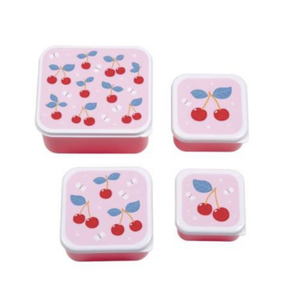 Boîte à goûter - snack box - Cerises