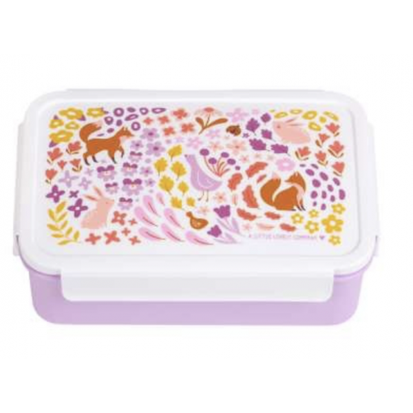 Boîte à goûter - BENTO - Fleurs du jardin