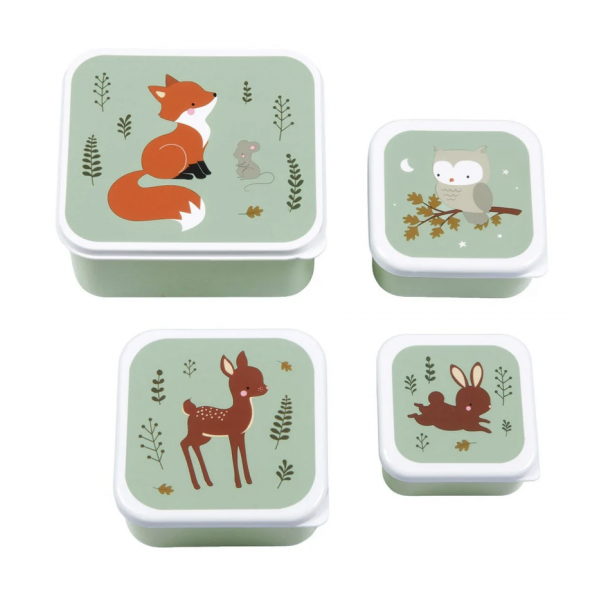 Boîte à goûter - snack box - Forêt