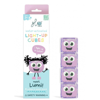 Cube Lumineux Lumi - Violet