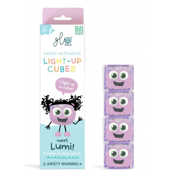 Cube Lumineux Lumi - Violet