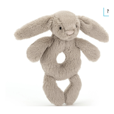 Hochet- Bashful Beige - Lapin