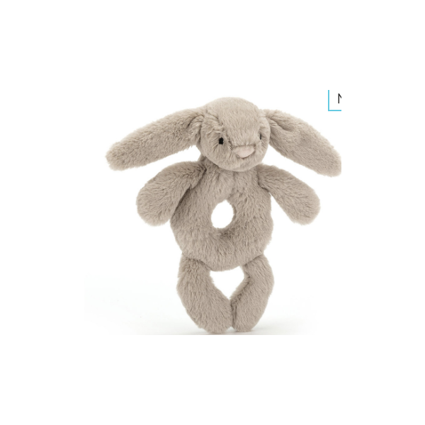 Hochet- Bashful Beige - Lapin