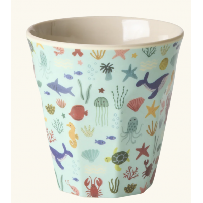Gobelet - Bleu - Ocean Print