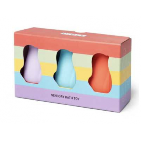 Jouet de bain - Oiseaux en silicone