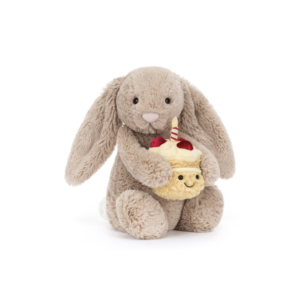 Bashful beige bunny - Birthday