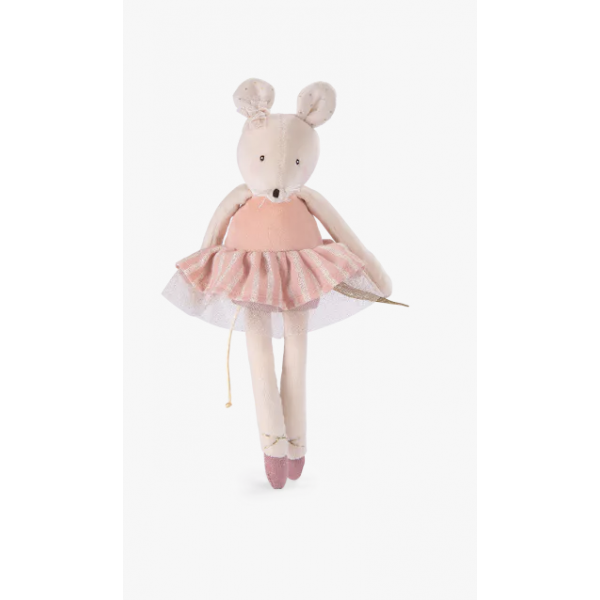 Peluche Souris Rose - La petite école de danse