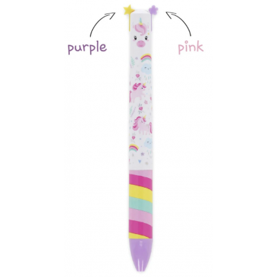 Stylo à bille deux couleurs...