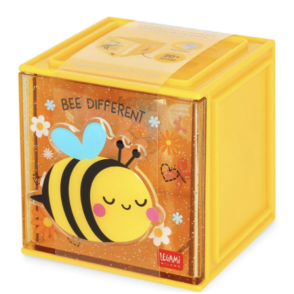 Boite empilable de bureau - Abeille