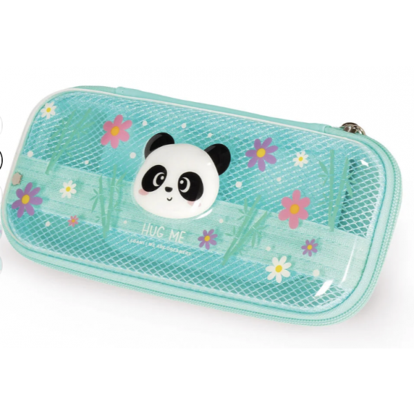 Trousse transparente rigide - Panda