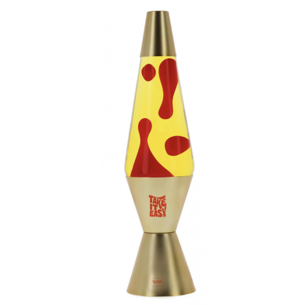 Lampe lave - Magmastic ! - Gold