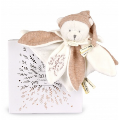 Doudou Ours Rose- 25 CM