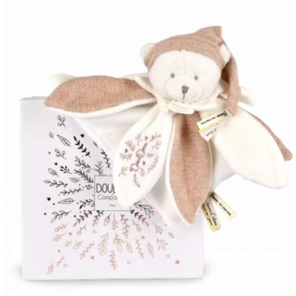 Doudou Ours Rose- 25 CM