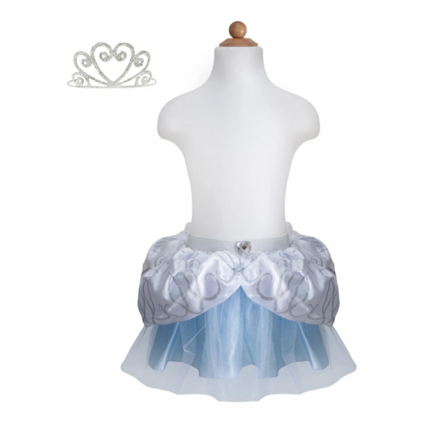Déguisement - Set cendrillon tutu et couronne - T 4/6 ans