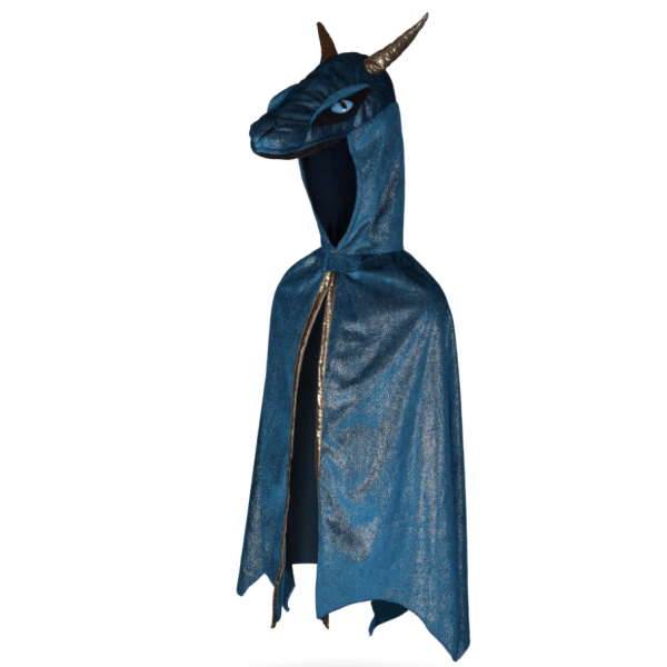 Déguisement - Cape Dragon Starry night - T 5/6 Ans