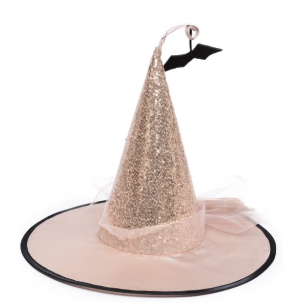 Déguisement - Chapeau de sorcière glamour