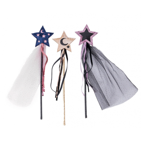 Déguisement - Baguette en velours - Witching Hour - Diff couleurs
