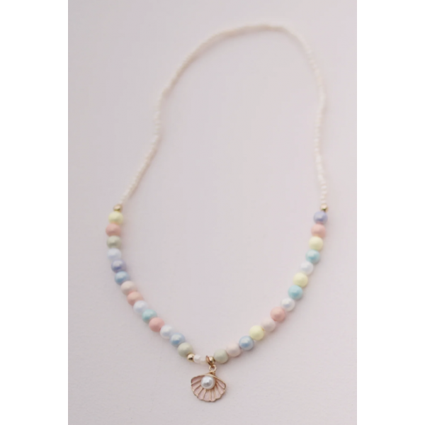 Collier Coquille Pastel