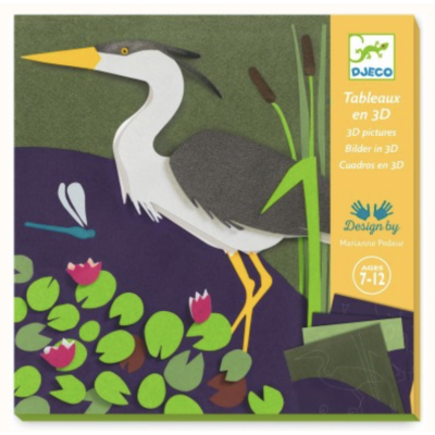 Tableaux 3D - Au bord de l'eau