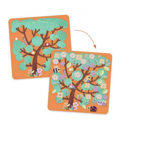 Tableaux feutrines - La ronde des saisons