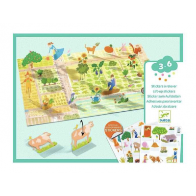 Stickers à révéler - La ferme