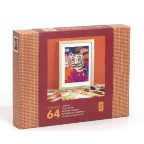 Atelier 64 - Canevas - Tigre