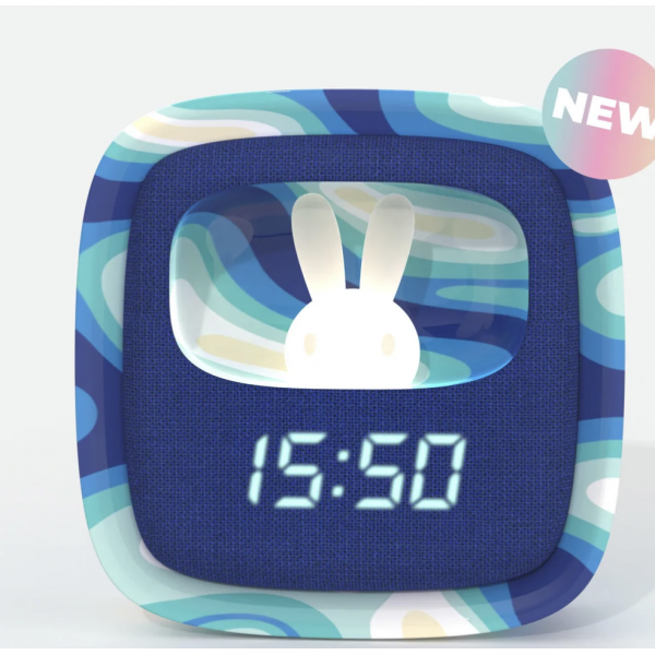 Réveil - Billy Clock - Blue Waves