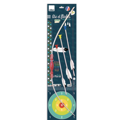Arc et 3 flèches sur carte
