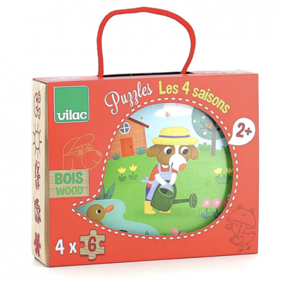 Coffret Puzzles - Les 4...