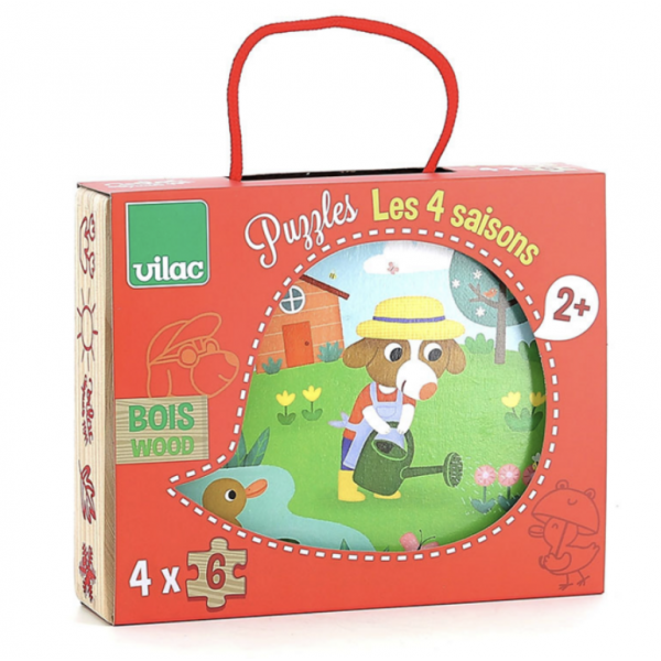 Coffret Puzzles - Les 4 saisons