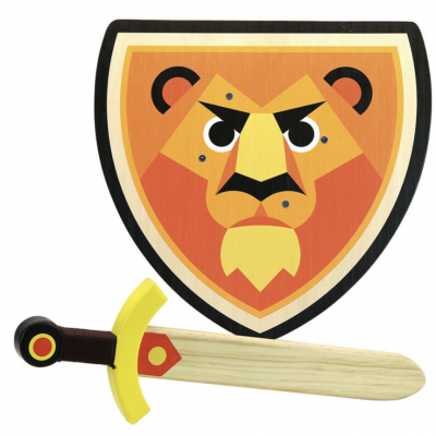 Set bouclier et épée - Lion