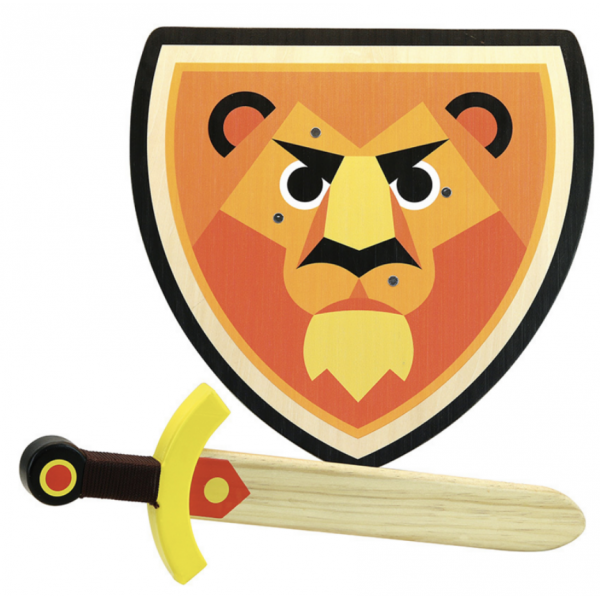 Set bouclier et épée - Lion