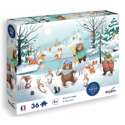 Puzzle - Sous la neige - 36...