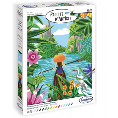Palette d'Artiste - Lagon...