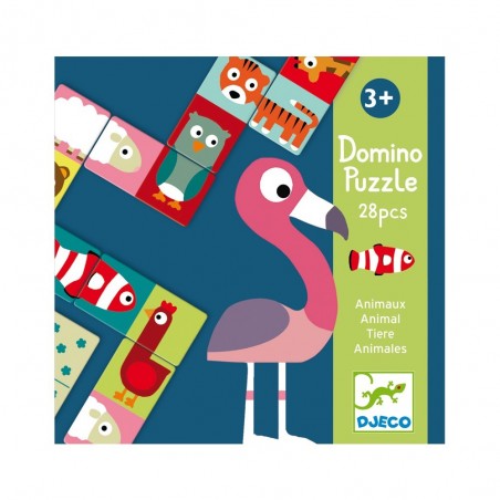 Domino Puzzle - Animaux