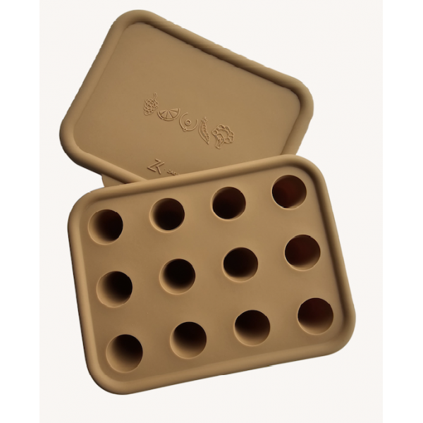 Bac à glaçons pour tétine grignoteuse - Camel