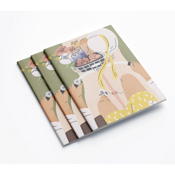 Carnet de note A6 - Bicyclette