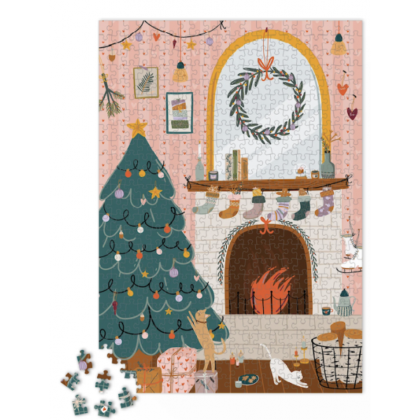 Puzzle - Au coin du feu 1000 pièces