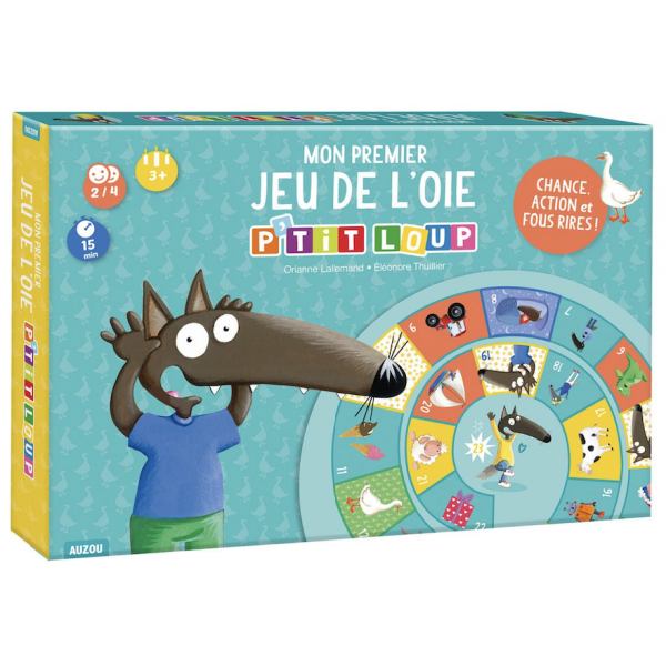 Mon premier jeu de l'oie - P'tit Loup