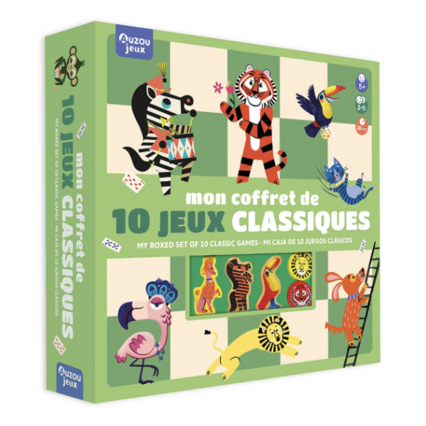 Mon coffret de 10 jeux classiques