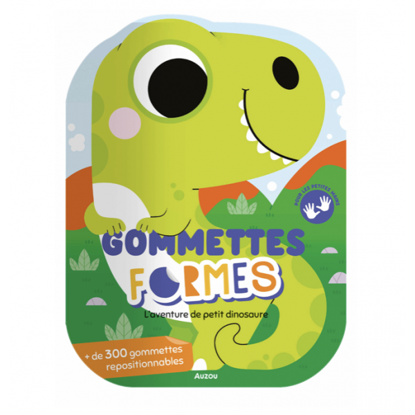L'aventure de petit dinosaure - Gommettes formes